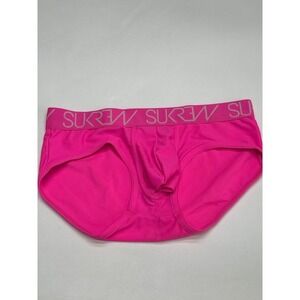 SUKREW Men's Briefs‎ Underwear, S Pink, Comfortable, Modern Style, Stylish